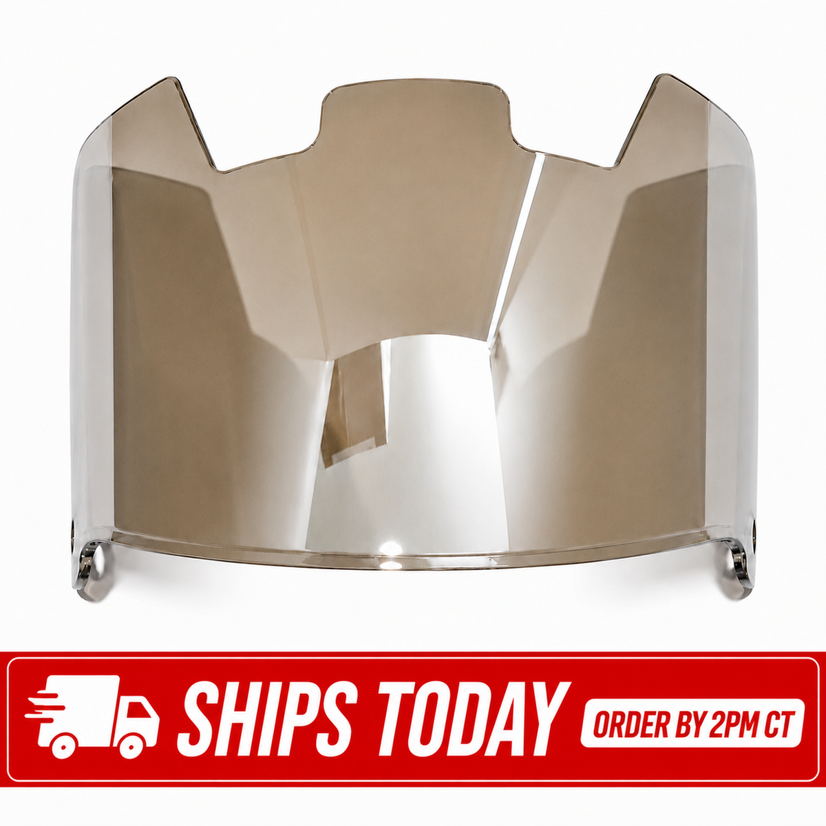 Football Helmet Visor + Quick Clips | Riddell SpeedFlex, Speed, Replica & Schutt F7
