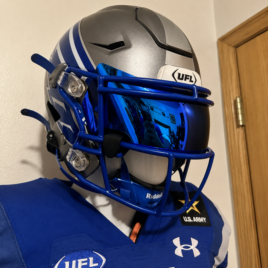 MaxShield Football Helmet Visor + Quick Clips