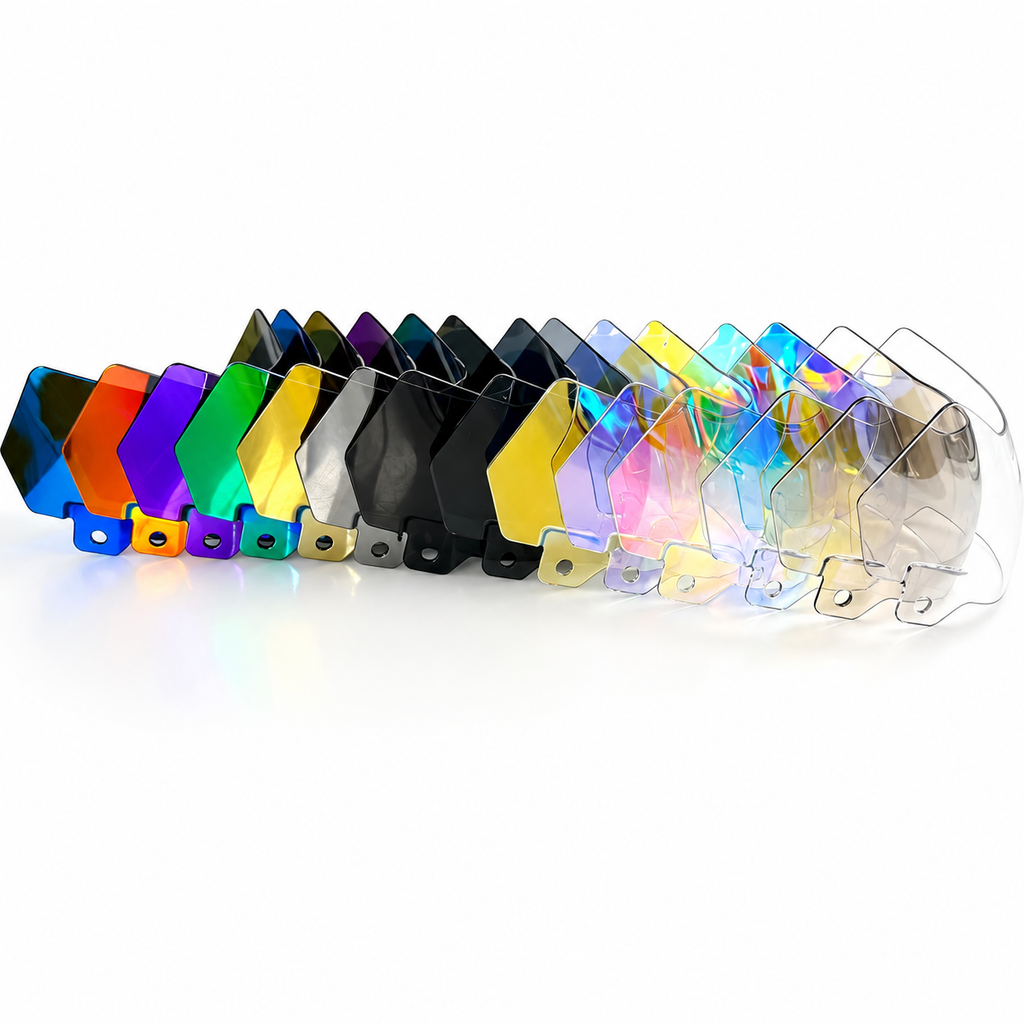 MaxShield Football Helmet Visor + Quick Clips