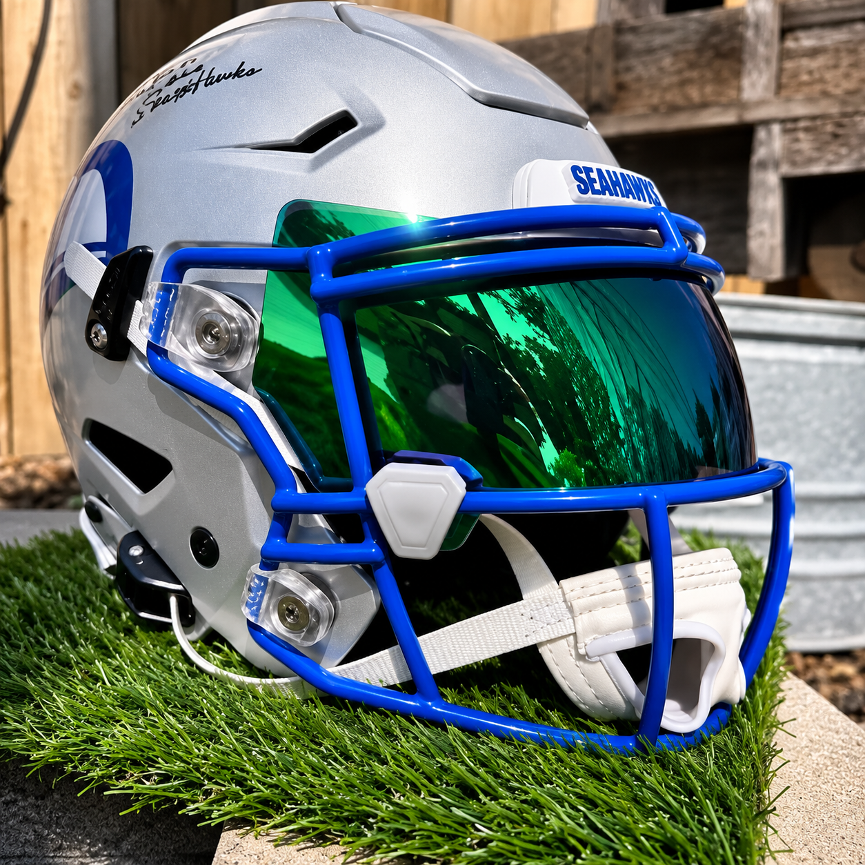 MaxShield Football Helmet Visor + Quick Clips