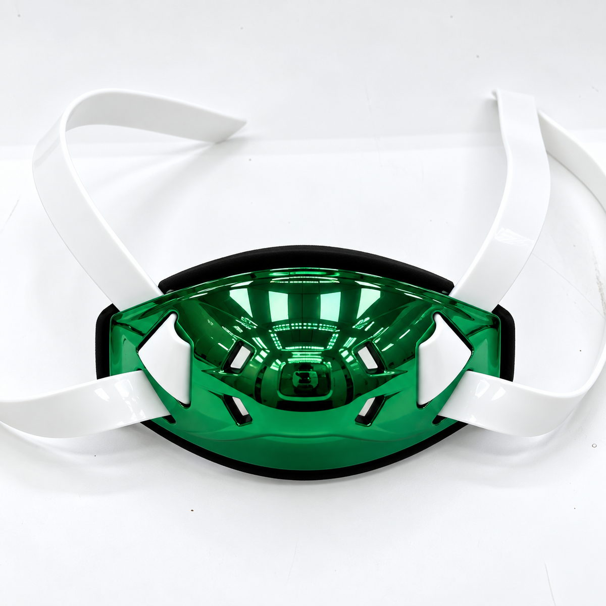Chrome Hard Cup Football Chin Strap – 4-Point Low Mount – Adult M/L