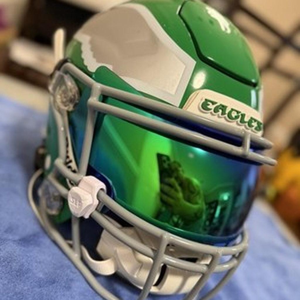 MaxShield Football Helmet Visor + Quick Clips