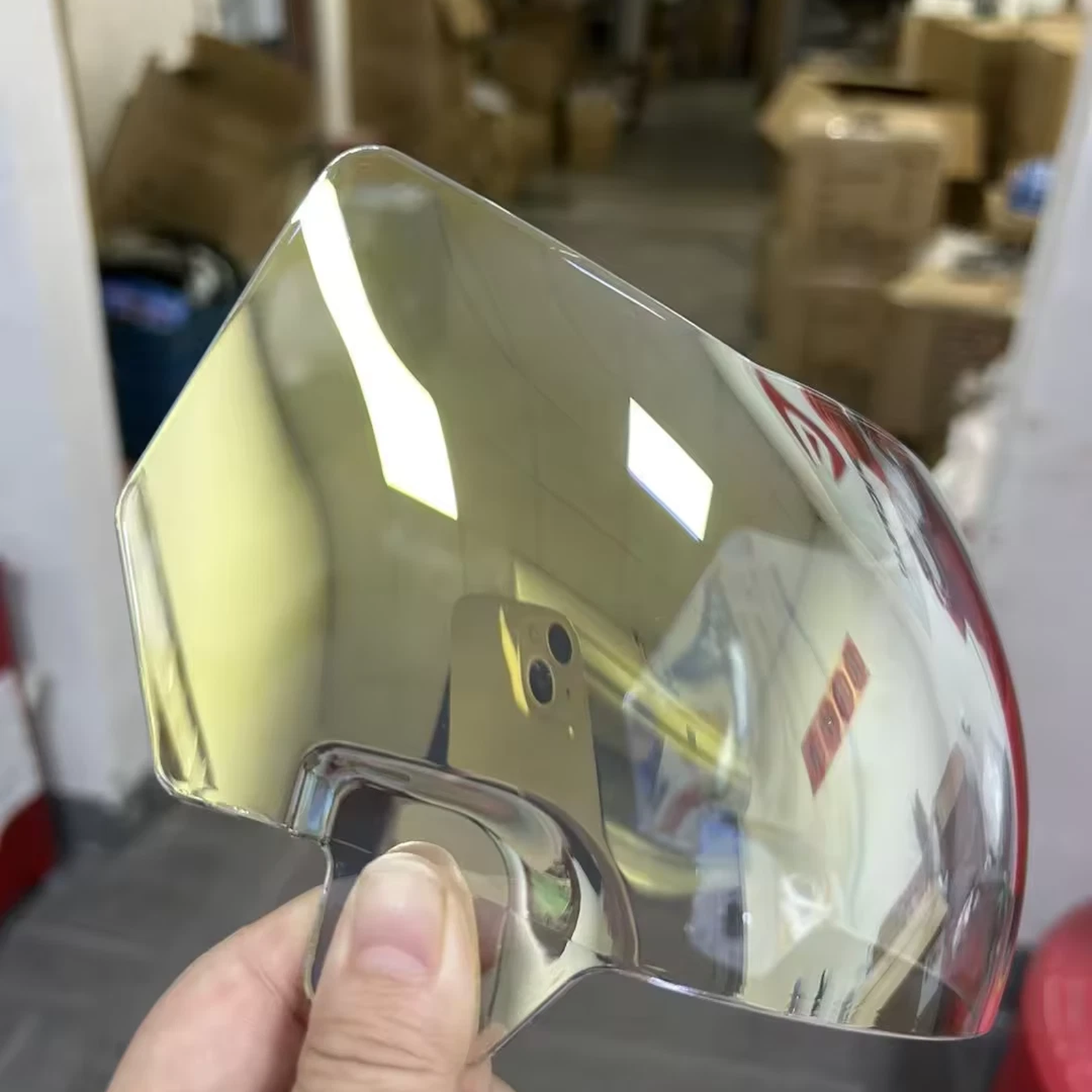 MaxShield Football Helmet Visor + Quick Clips