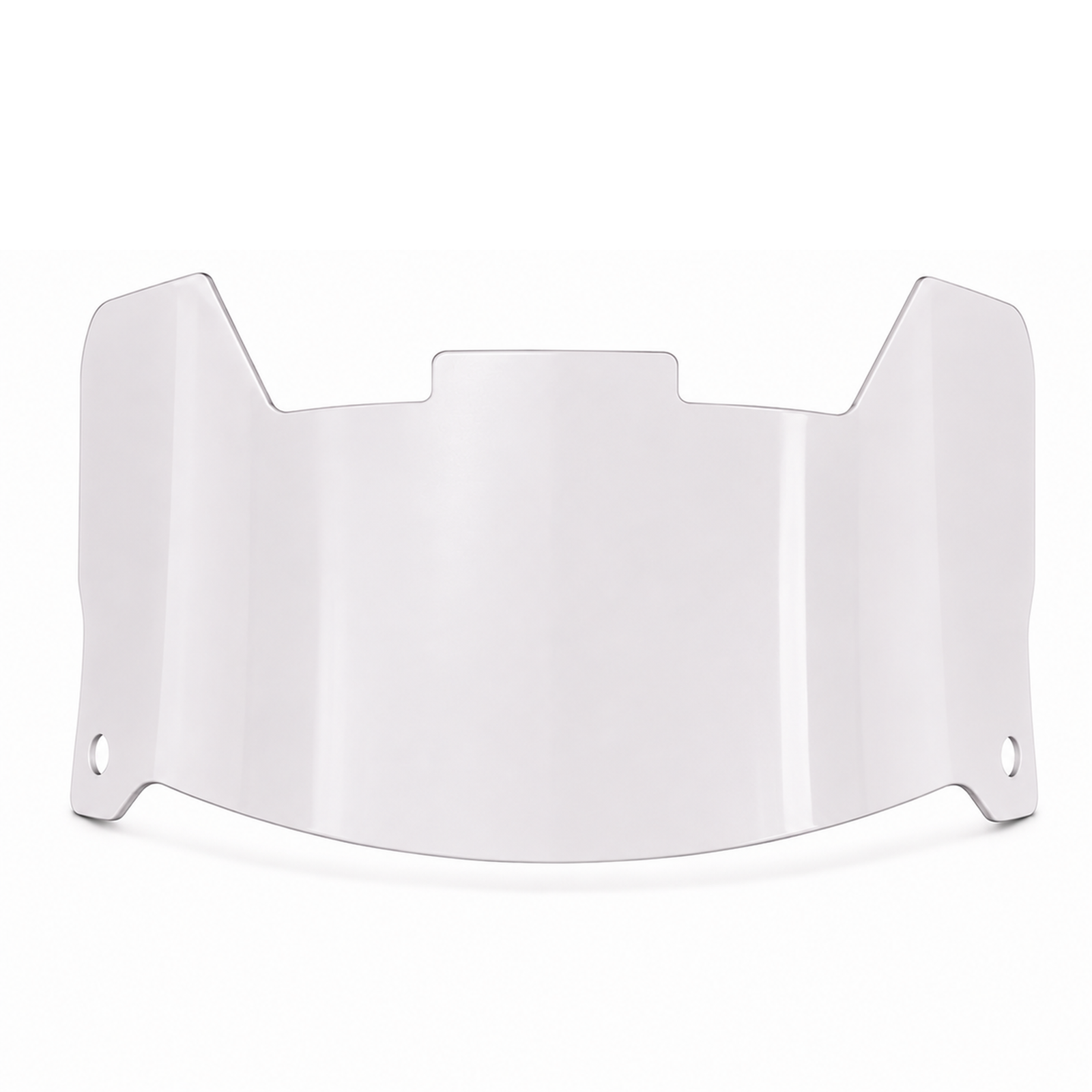 Full Size Acrylic Chrome Mirror Football Helmet Visor + Quick Clips – DISPLAY ONLY