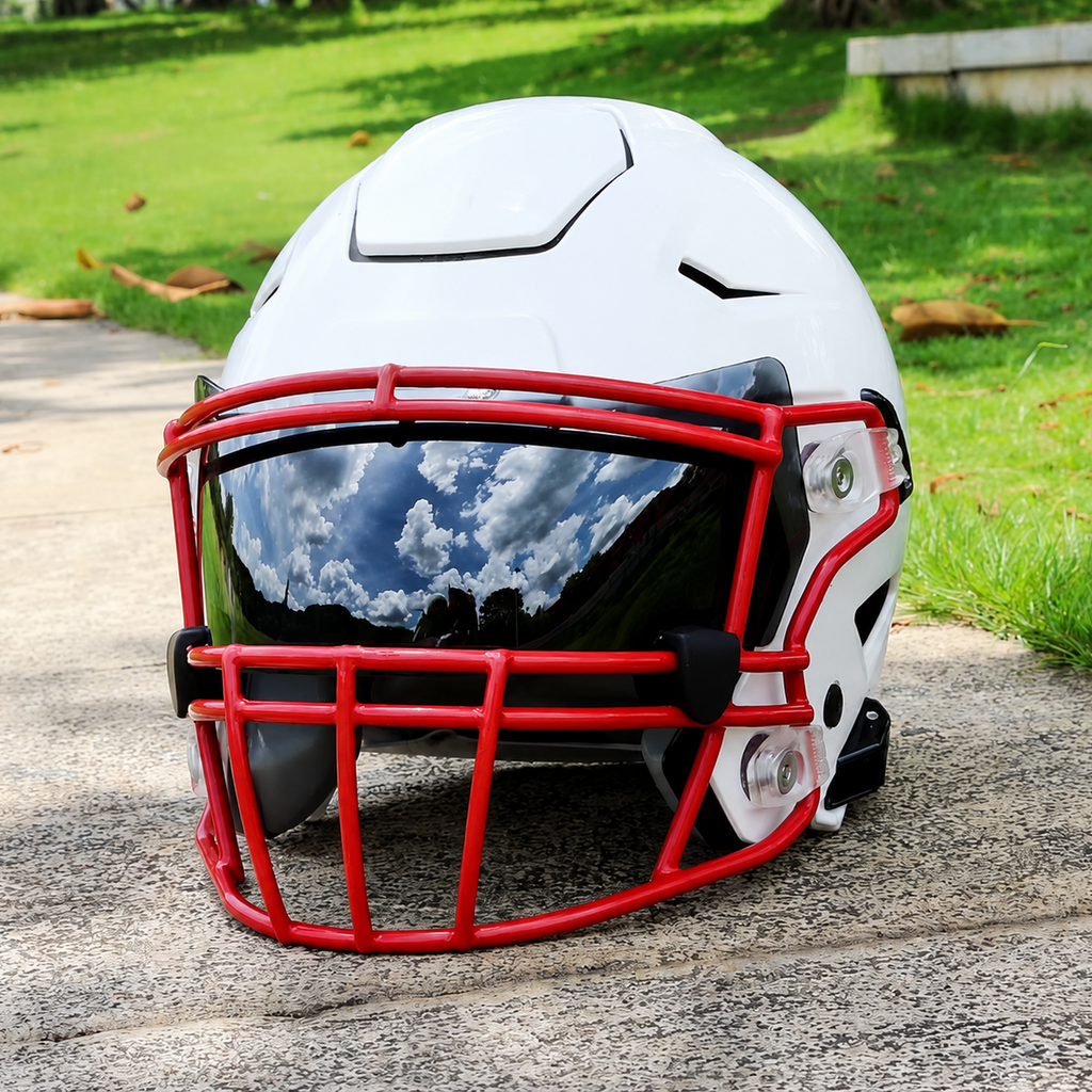 MaxShield Football Helmet Visor + Quick Clips
