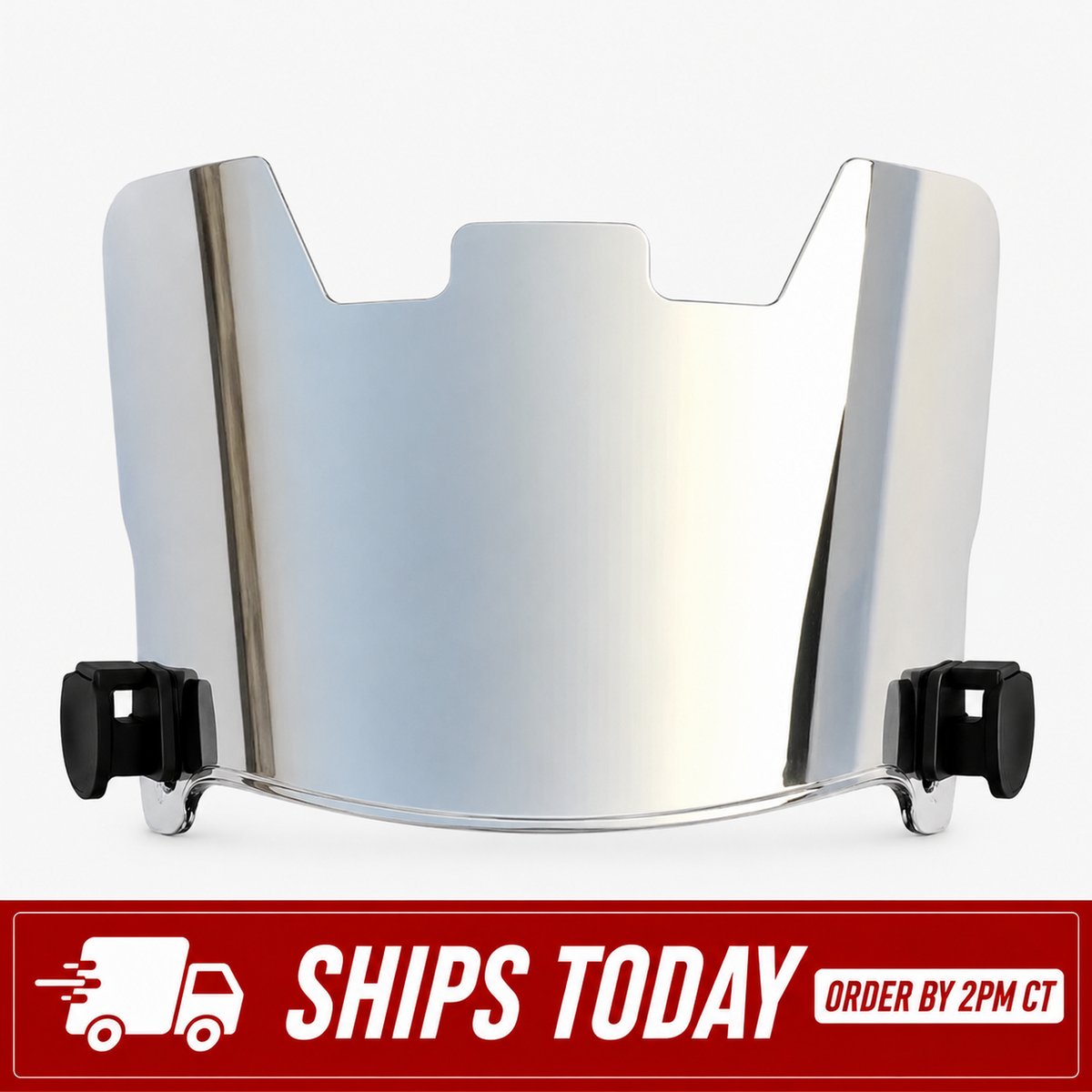 Football Helmet Visor + Quick Clips | Riddell SpeedFlex, Speed, Replica & Schutt F7