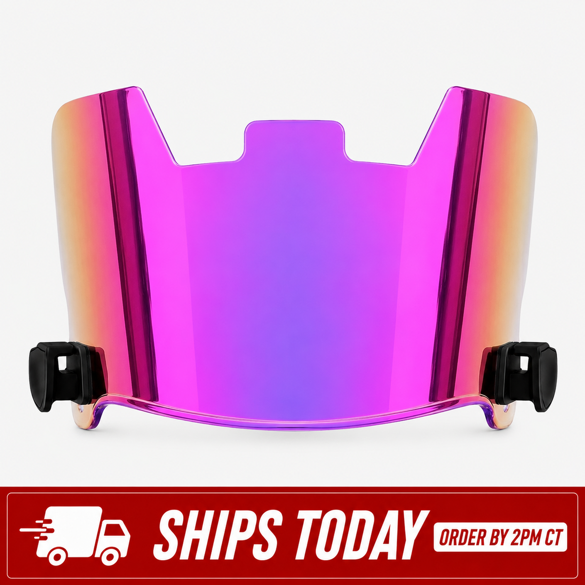 Football Helmet Visor + Quick Clips | Riddell SpeedFlex, Speed, Replica & Schutt F7